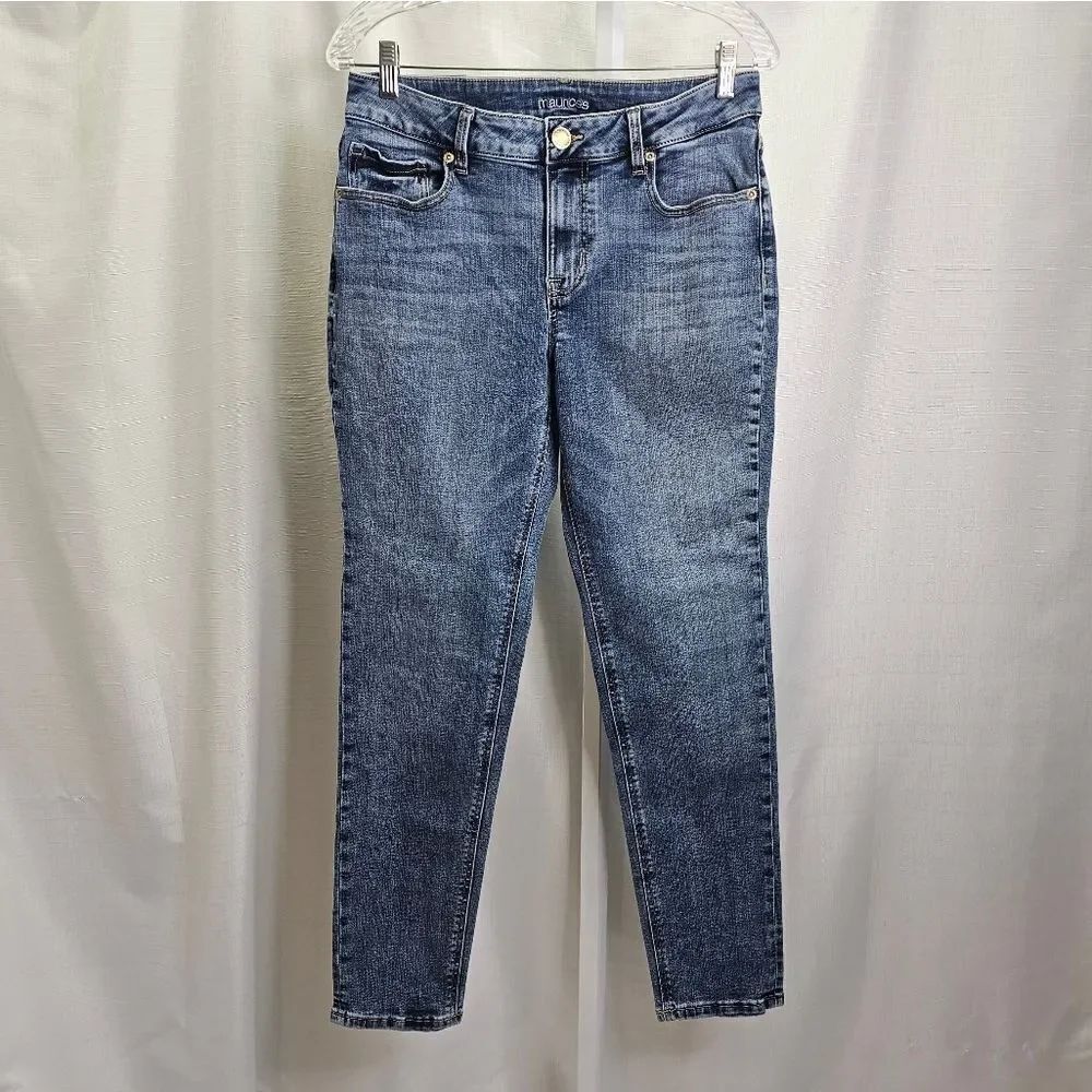 Maurices Mid Rise Skinny Jeans Size 8